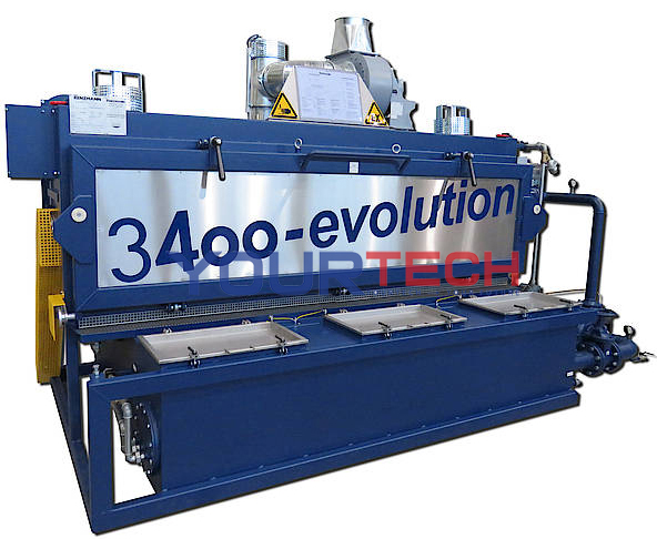 Máy rửa bộ phận máy in TYPE 3400