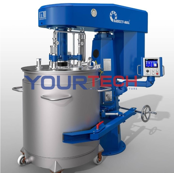 DIFFERENT CONTAINER DIAMETER- BASKET MILL