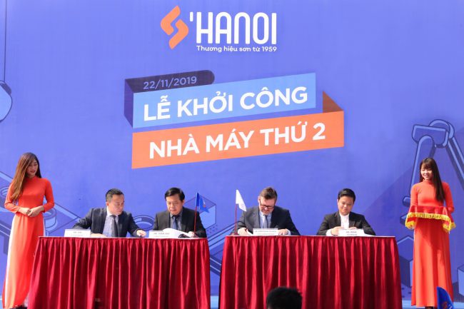 Construction of new S'Hanoi paint factory underway