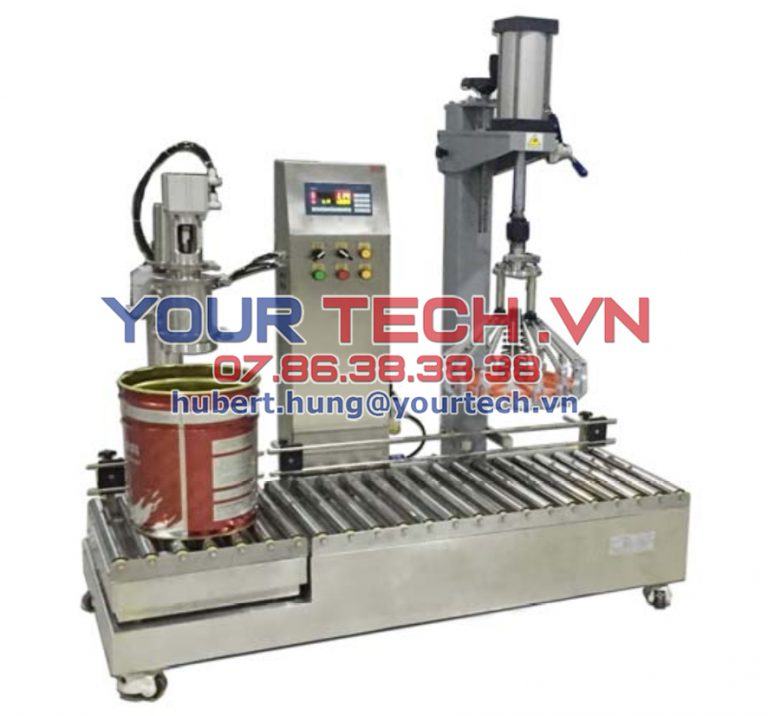 Máy đóng gói bán tự động cho sơn dầu và sơn nước V5 30CY