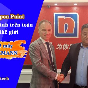 NIPPON PAINT sử dụng 53 máy phân tán, máy nghiền rổ đĩa đôi của NIEMANN